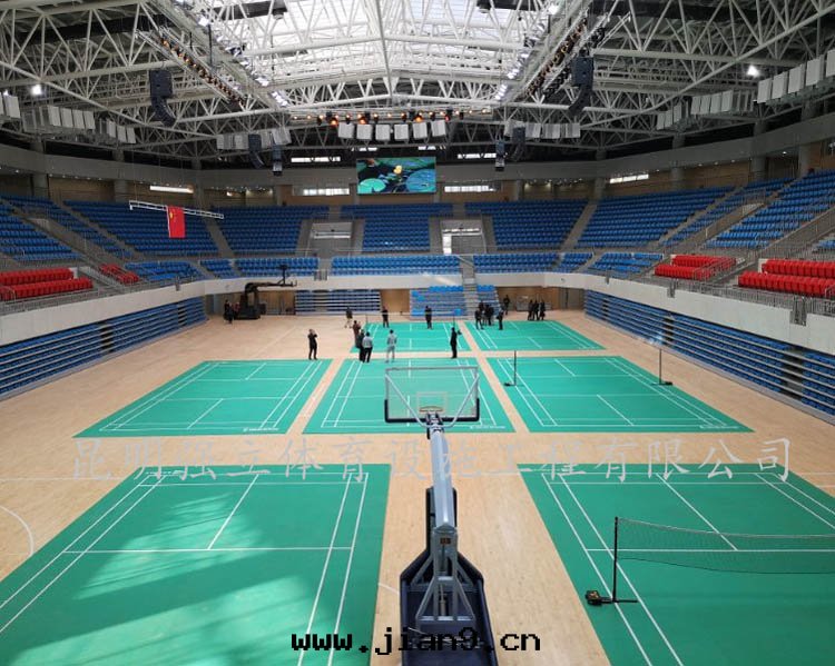 硯(yàn)山(shān)縣(xiàn)全(quán)民(mín)健身(shēn)中(zhōng)心(xīn)體(tǐ)育館(guǎn)木(mù)地(dì)闆工程